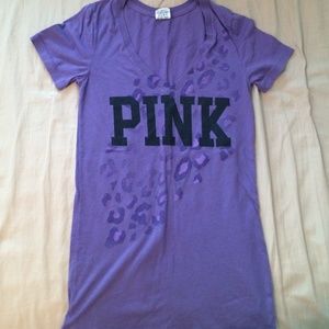 Victoria's Secret PINK purple V-neck top