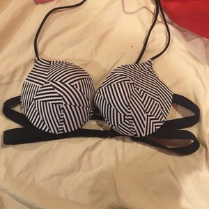 Pink bathing suit top