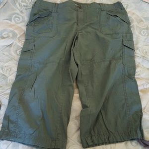 Faded glory cotton twill cargo pants