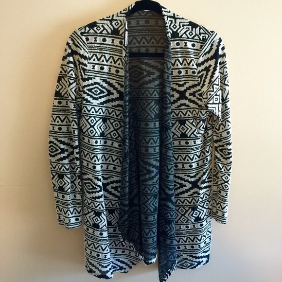 Tribal Print AE Shrug Sweater