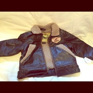 Baby Boy Leather Jacket