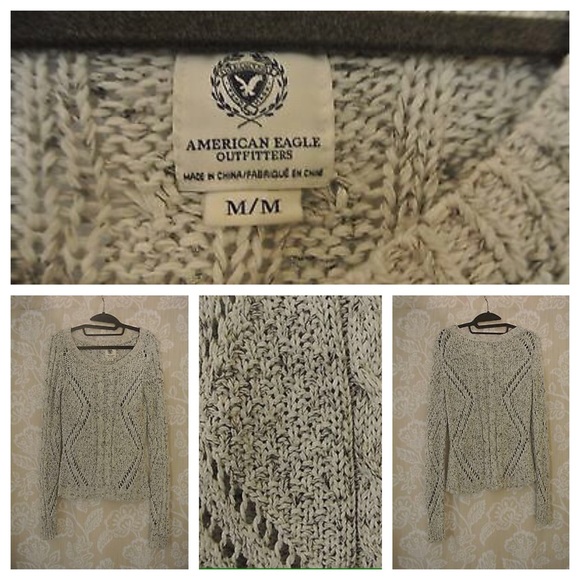 Light grey knit sweater