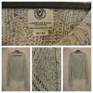 Light grey knit sweater