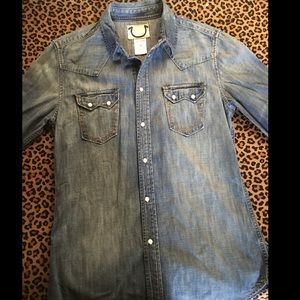 Men True religion  dress shirt