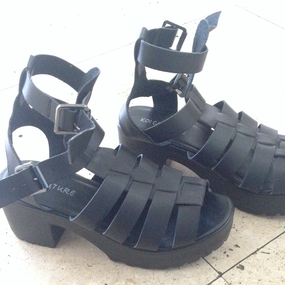 Platform Gladiator Sandals