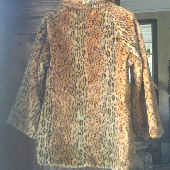 Boston Proper cheetah print coat - Picture 3 of 4