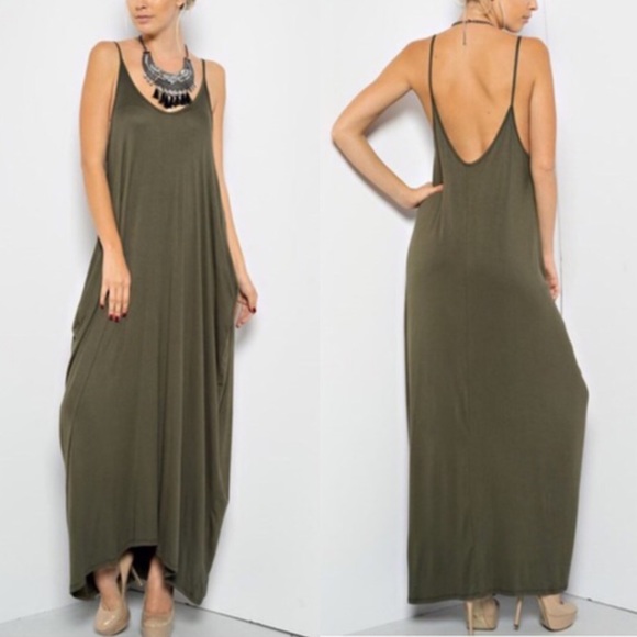 🆕TERRI Harem Side Pocket Detailed Dress - JADE - Picture 2 of 2