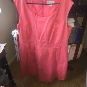 Salmon A Line dress