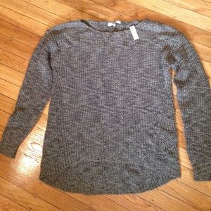 Madewell slouchy sweater in olive green
