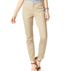 Tommy Hilfiger Khaki Crops Size 2