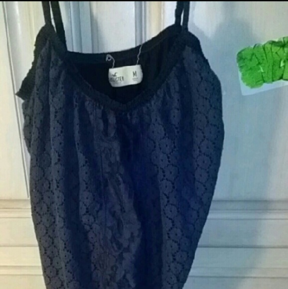 Hollister lace top size M