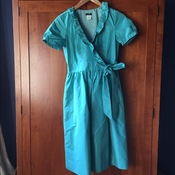 J.Crew Silk Wrap Dress