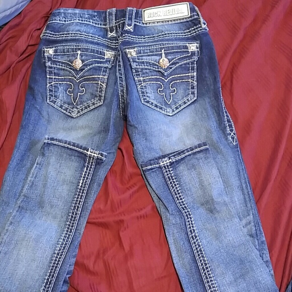 Rock revival skinny jeans