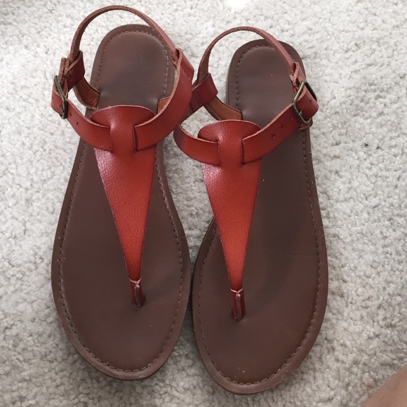 Brown sandals