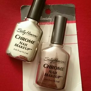 *NEW* Sally Hansen chrome nail polish.