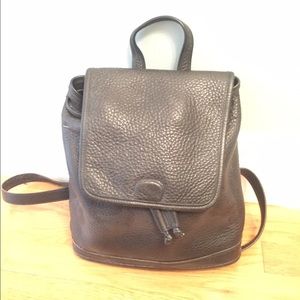 COACH black backpack