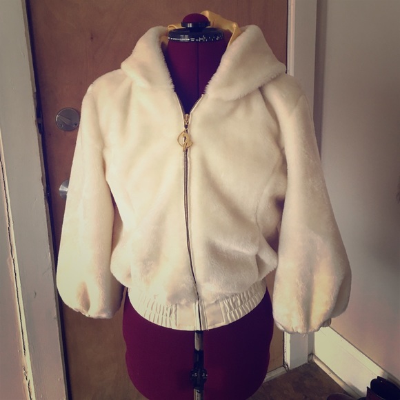 Baby Phat Jackets & Blazers - Babyphat Baby Phat Faux Fur Bomber Jacket