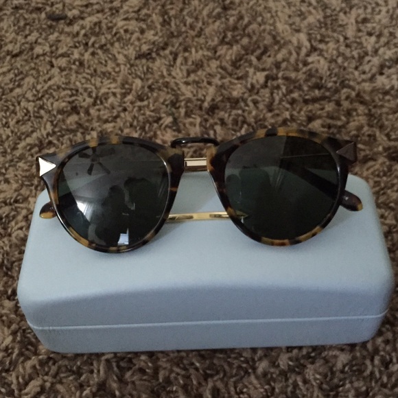 NWT Karen walker helter skelter tortoisesunglasses