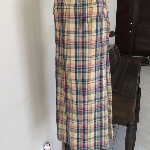 Liz Claiborne Plaid Summer Dress