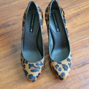 Banana republic leopard heels