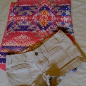 American Eagle Khaki Shorts