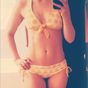 Guess Yellow Polkadot Bikini... Just Like the Song