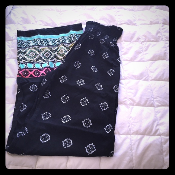 Joe B. Pants - Tasseled Shirt and Palazzo Pants