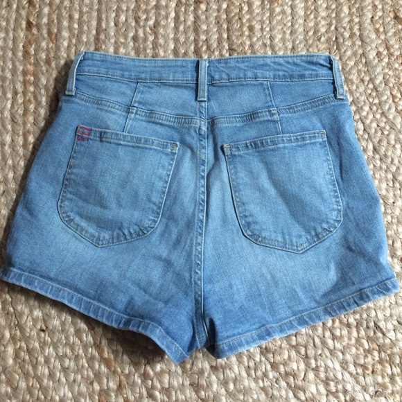 BDG High waisted light wash denim shorts! - Picture 2 of 3