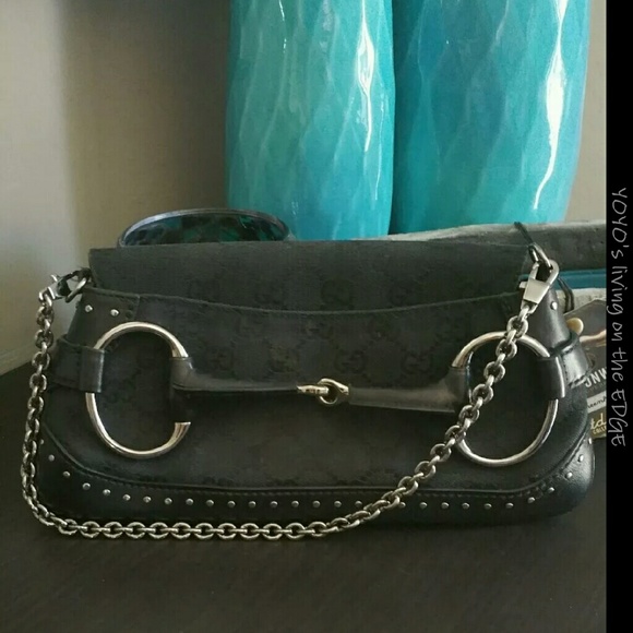 GUCCI  Monogram Clutch