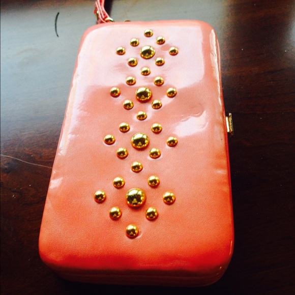 Cute Pink gold studded Wristlets
