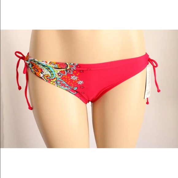 Athleta bikini Bottom Red XS - Picture 2 of 4