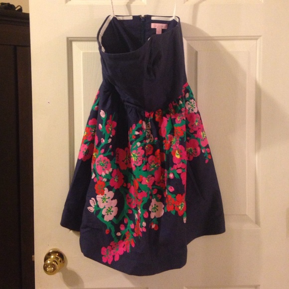 Lilly Pulitzer strapless dress