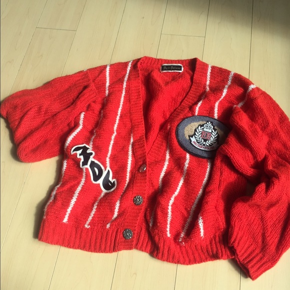 Red sweater
