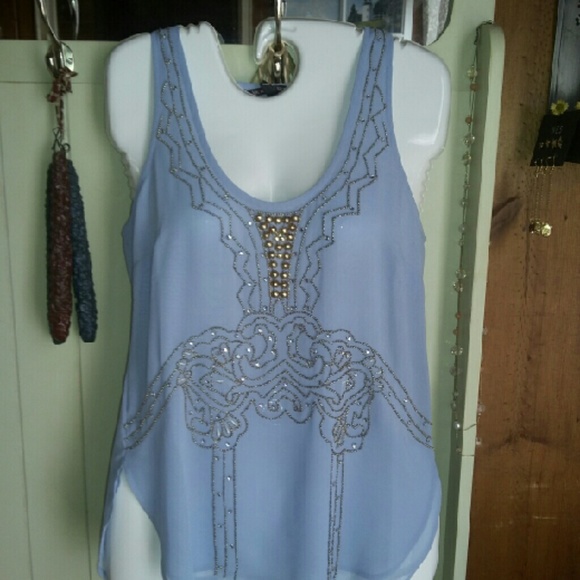 Gorgeous tank top/blouse , nwot