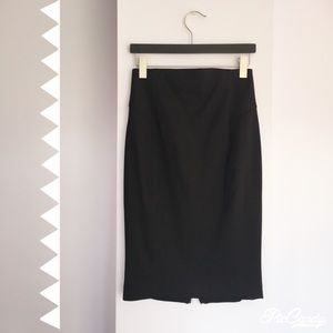 BLACK PENCIL SKIRT