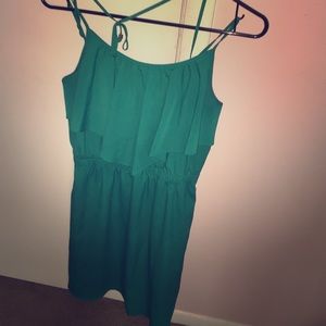 Green American eagle dress