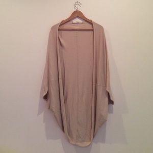 Zara draped cardigan/knit Size M