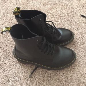 Dr. Martin black boots