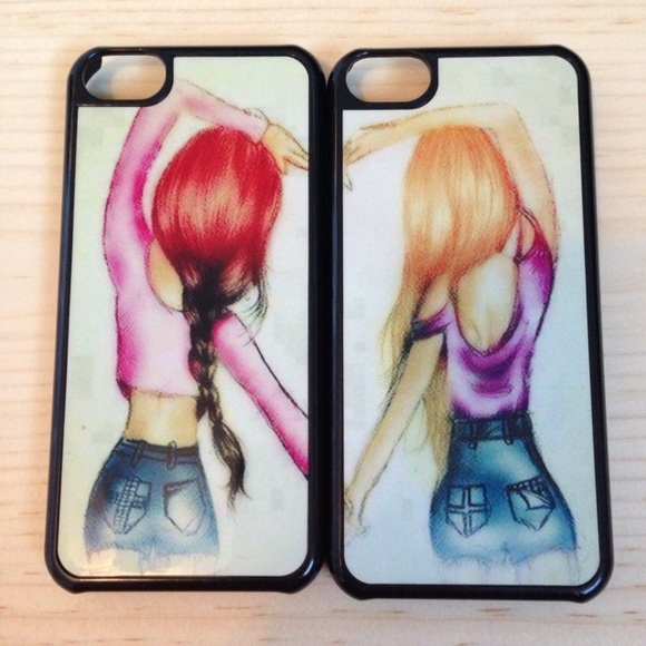 iPhone 5c best friend cases - Picture 1 of 1