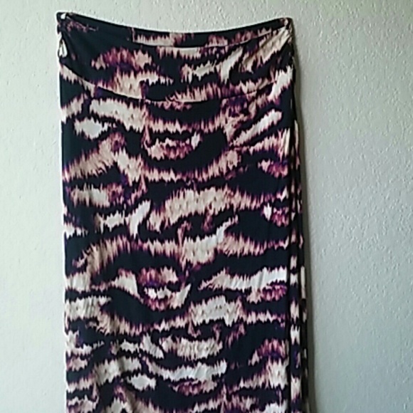 Tie-Dye Maxi Skirt