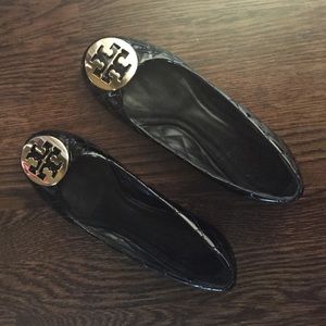 Tory Burch Quinn Ballet Patent Calf