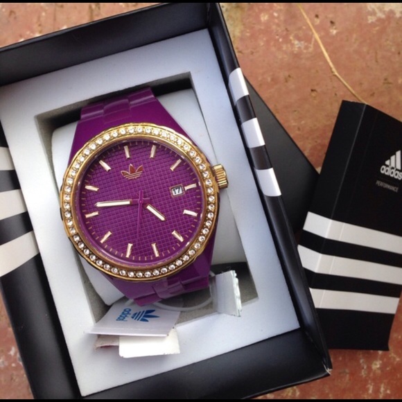 Adidas Accessories - Purple adidas watch