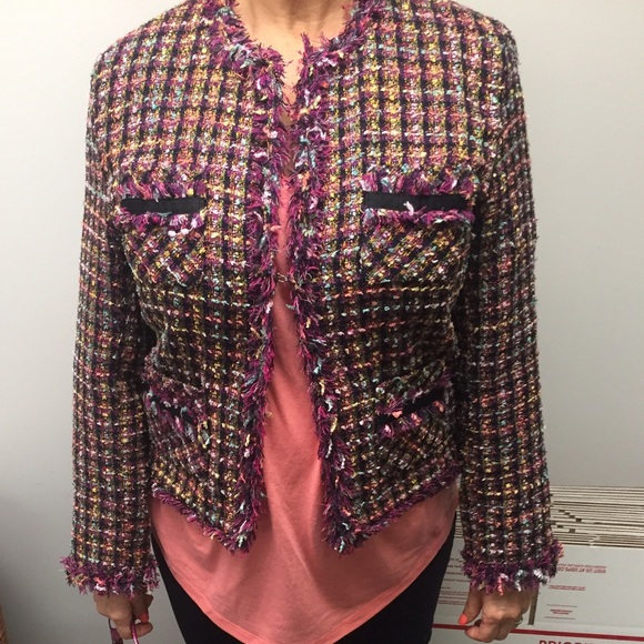 EUC. Year around wear woven jacket in 100% cotton - Picture 4 of 5