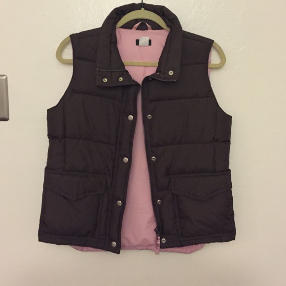 j. crew puffer vest