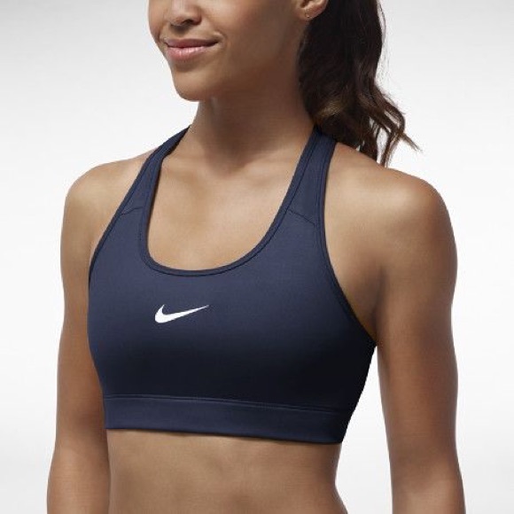 Navy nike sports bra