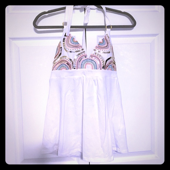 VS Halter Bra top with Sequins!