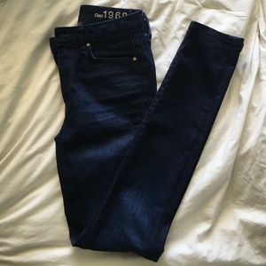 Gap High Rise Skinny Jeans
