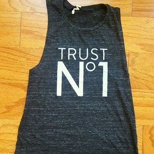 Trust No 1 graphic Tank