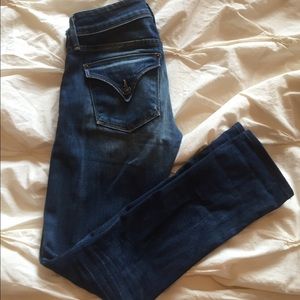 Women's size 24 Hudson skinny jeans