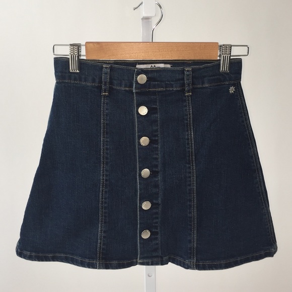 American Apparel Dresses & Skirts - 70's Denim Mini Skirt